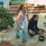 Tweens digging the sandbox playgroup